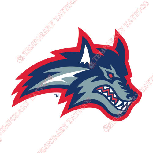 Stony Brook Seawolves Customize Temporary Tattoos Stickers NO.6397